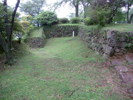 隈部氏館跡　枡形