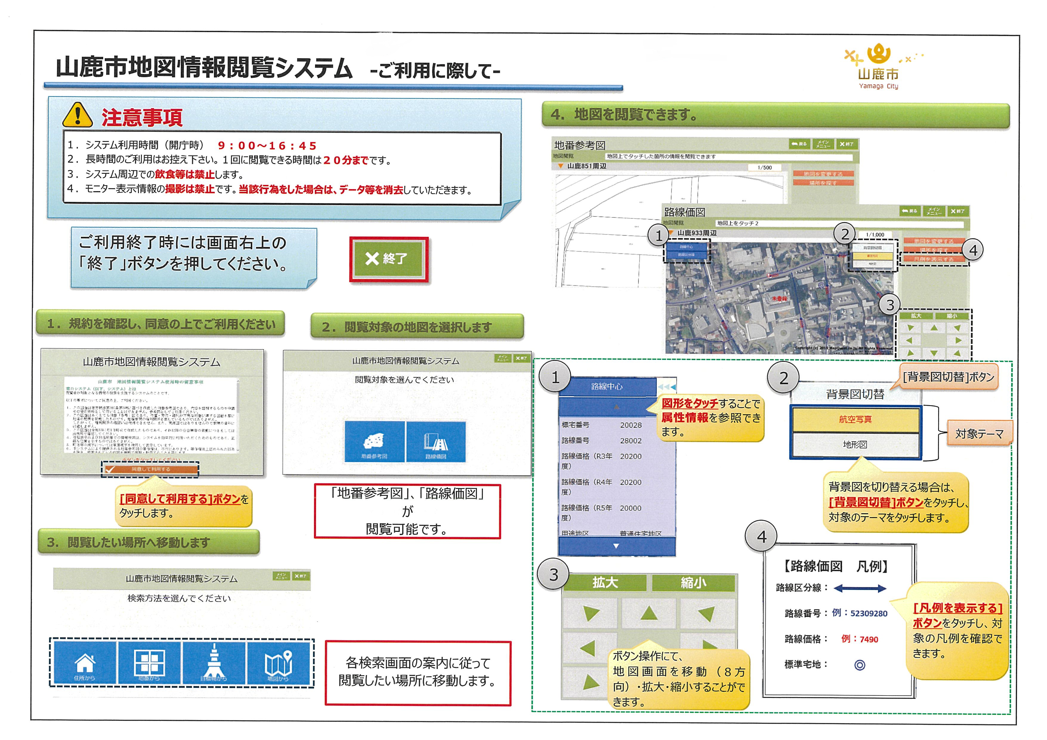 利用案内